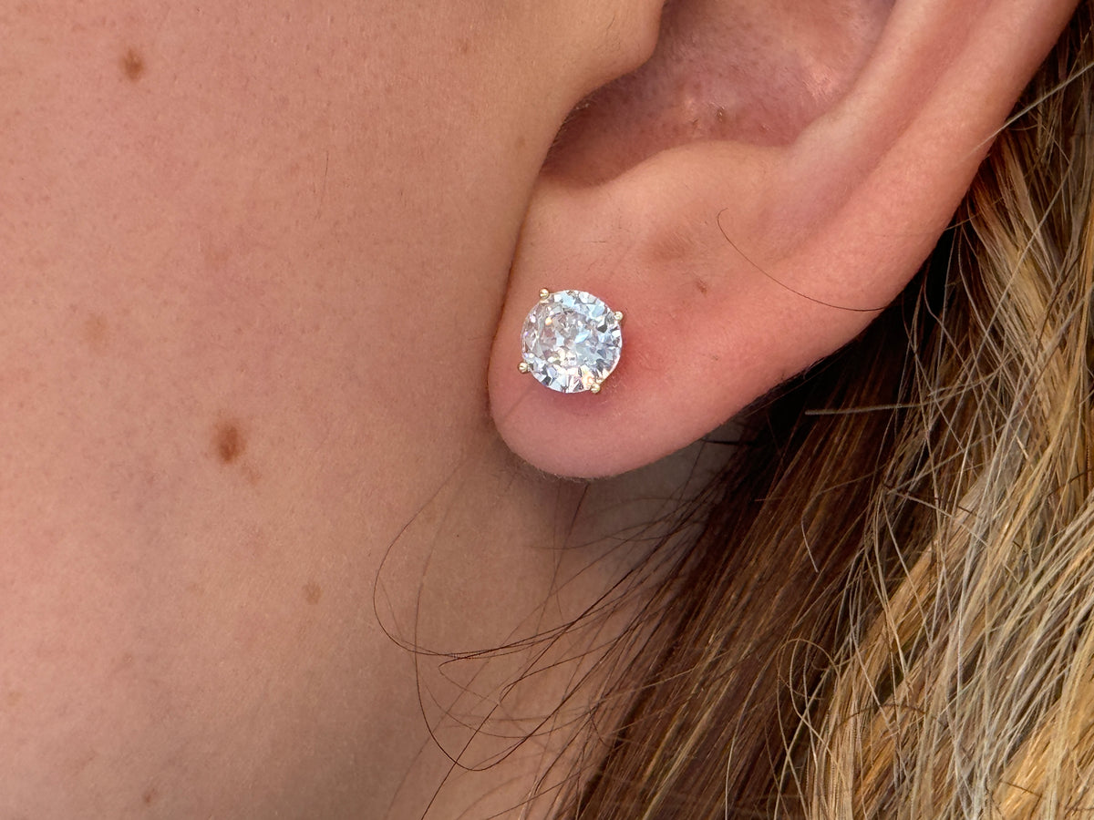 1ct CZ Earrings