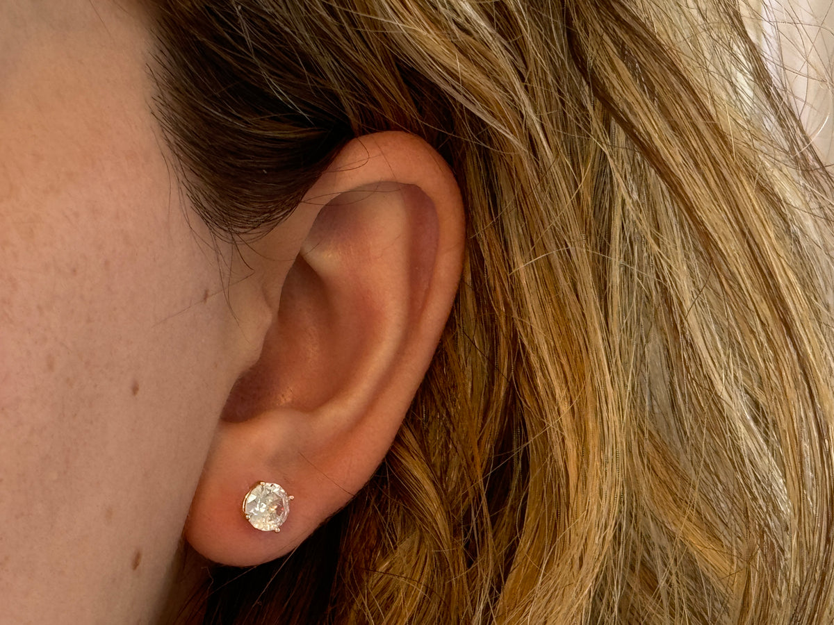 1ct CZ Earrings
