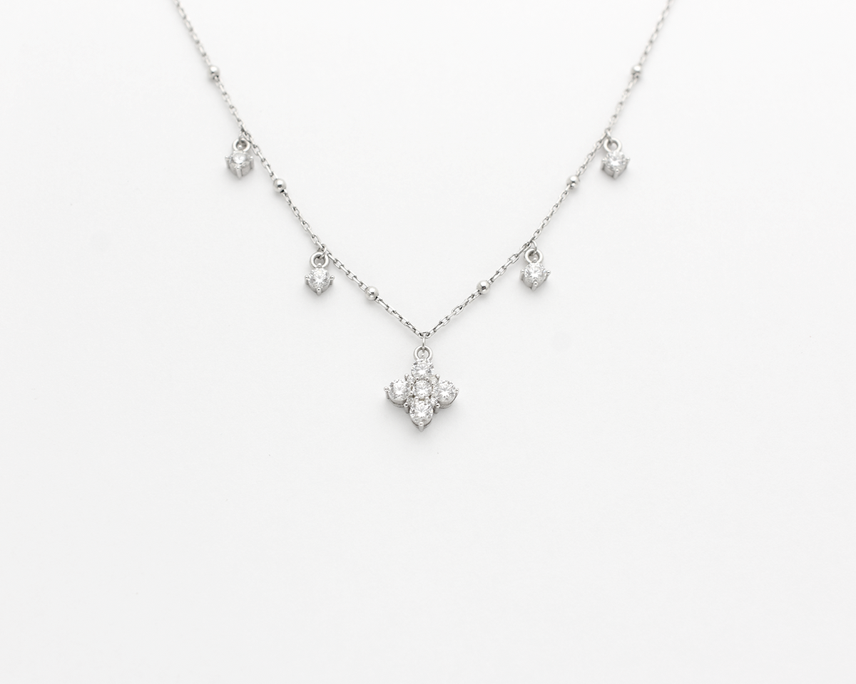 Dangly Clover Necklace