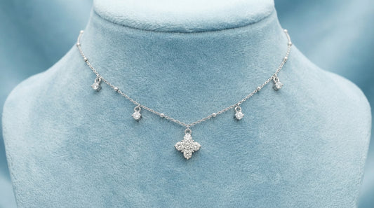 Dangly Clover Necklace