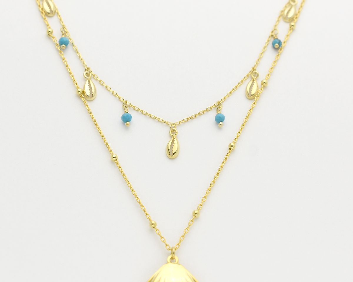 Layered Shell Necklace