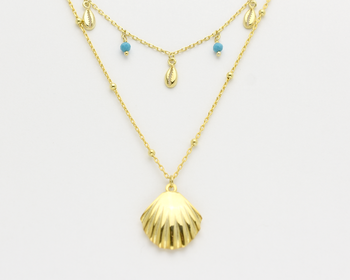 Layered Shell Necklace