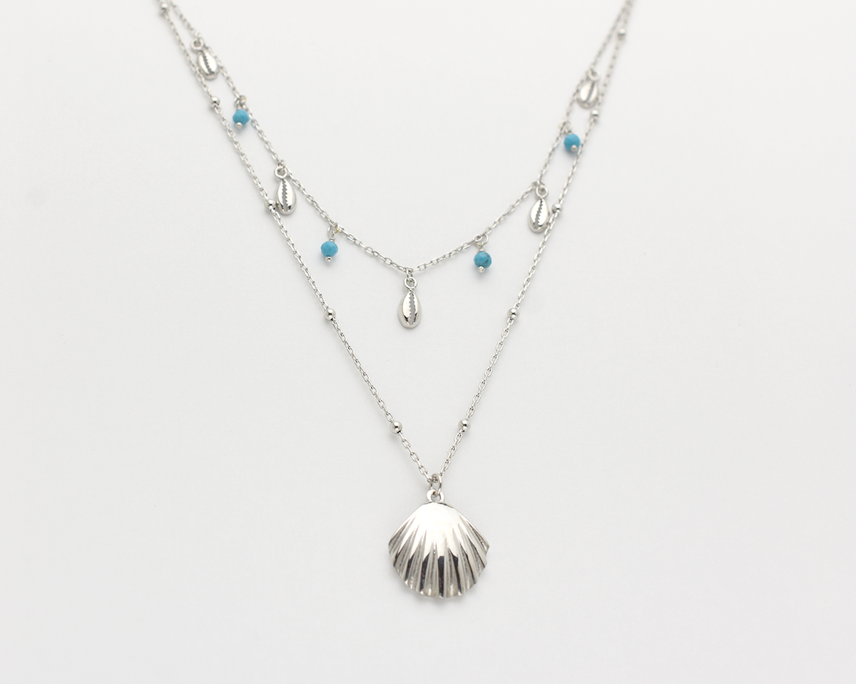 Layered Shell Necklace