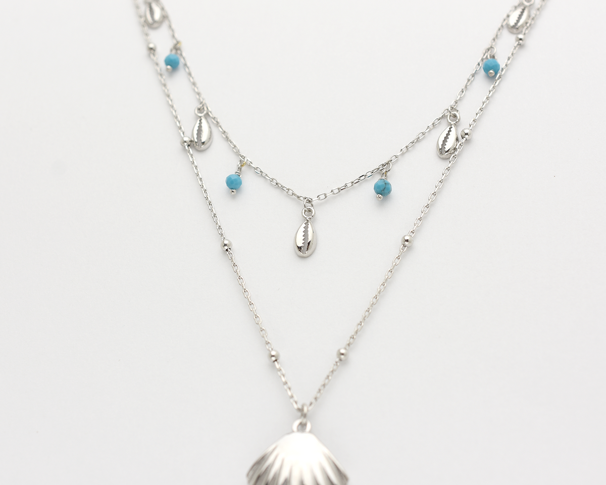 Layered Shell Necklace