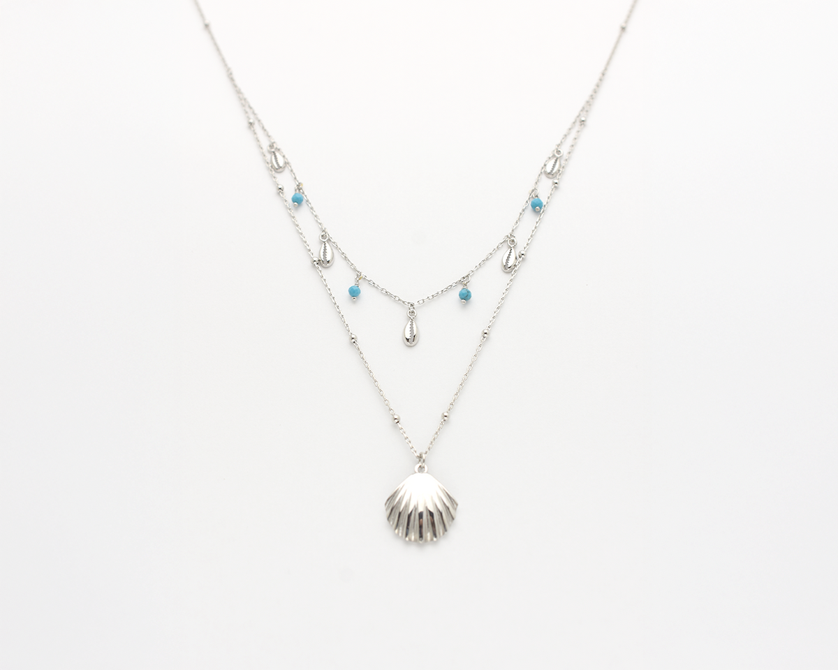 Layered Shell Necklace