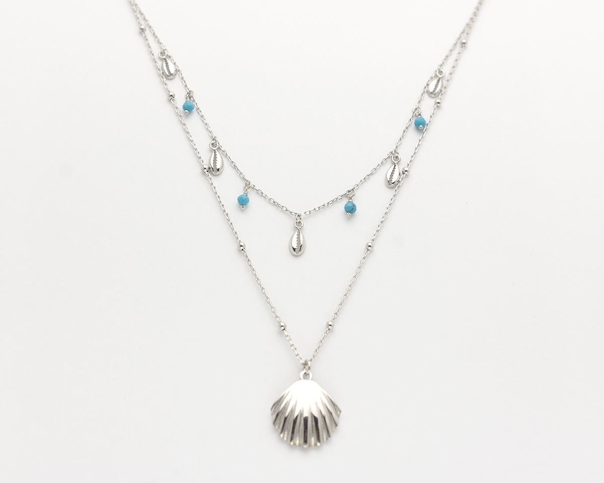 Layered Shell Necklace