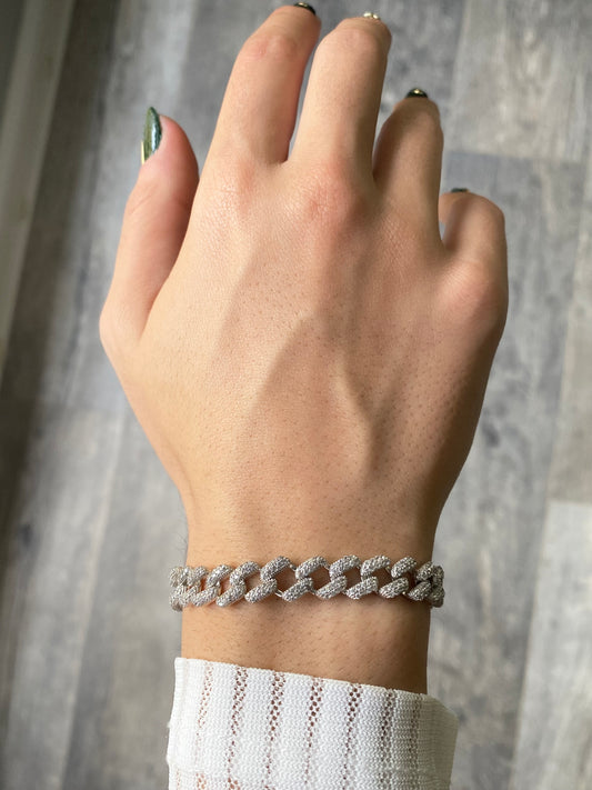 CZ Chain Bracelet
