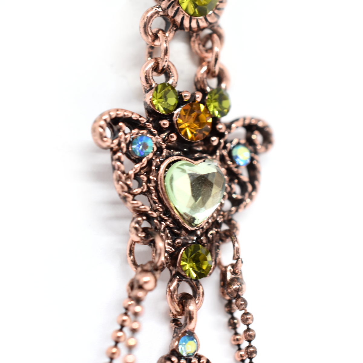 heart belly button ring