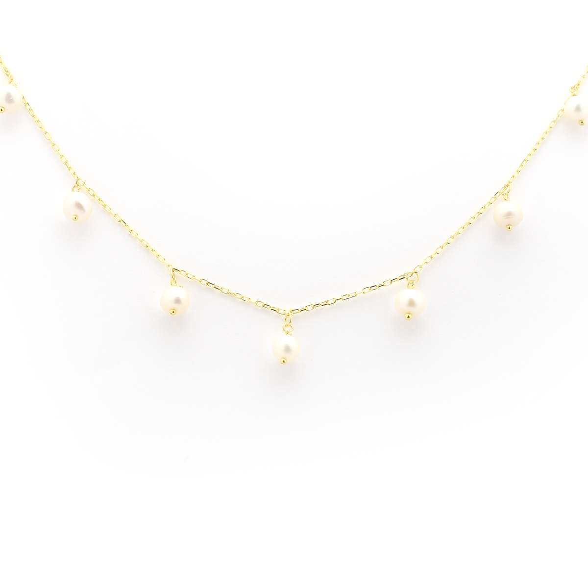 Dangly Pearl Necklace