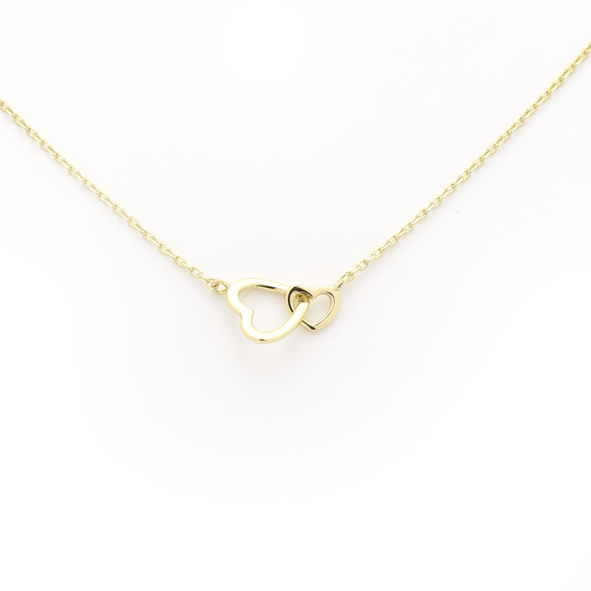 Double Heart Necklace