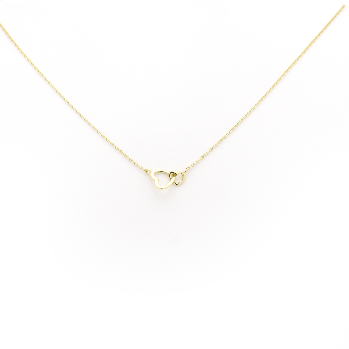 Double Heart Necklace