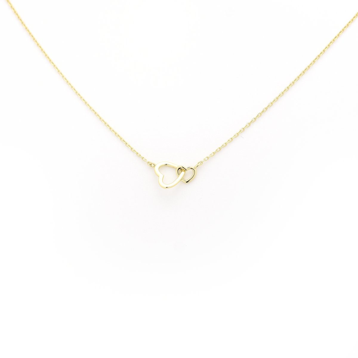 Double Heart Necklace