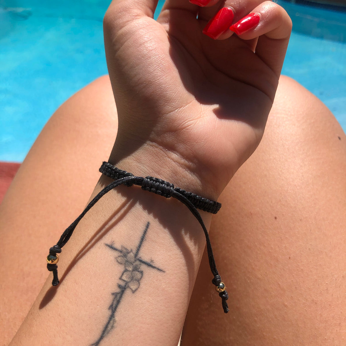 handmade evil eye bracelet