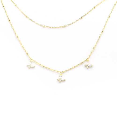 Butterfly Layered Necklace